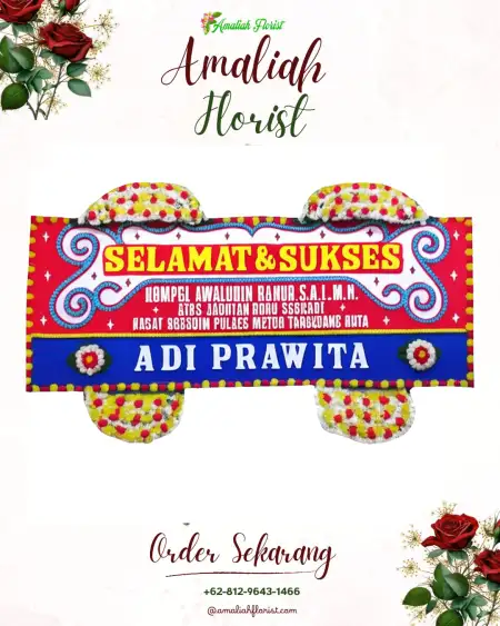 Papan Bunga Ucapan Selamat Pasar Modern Paramount